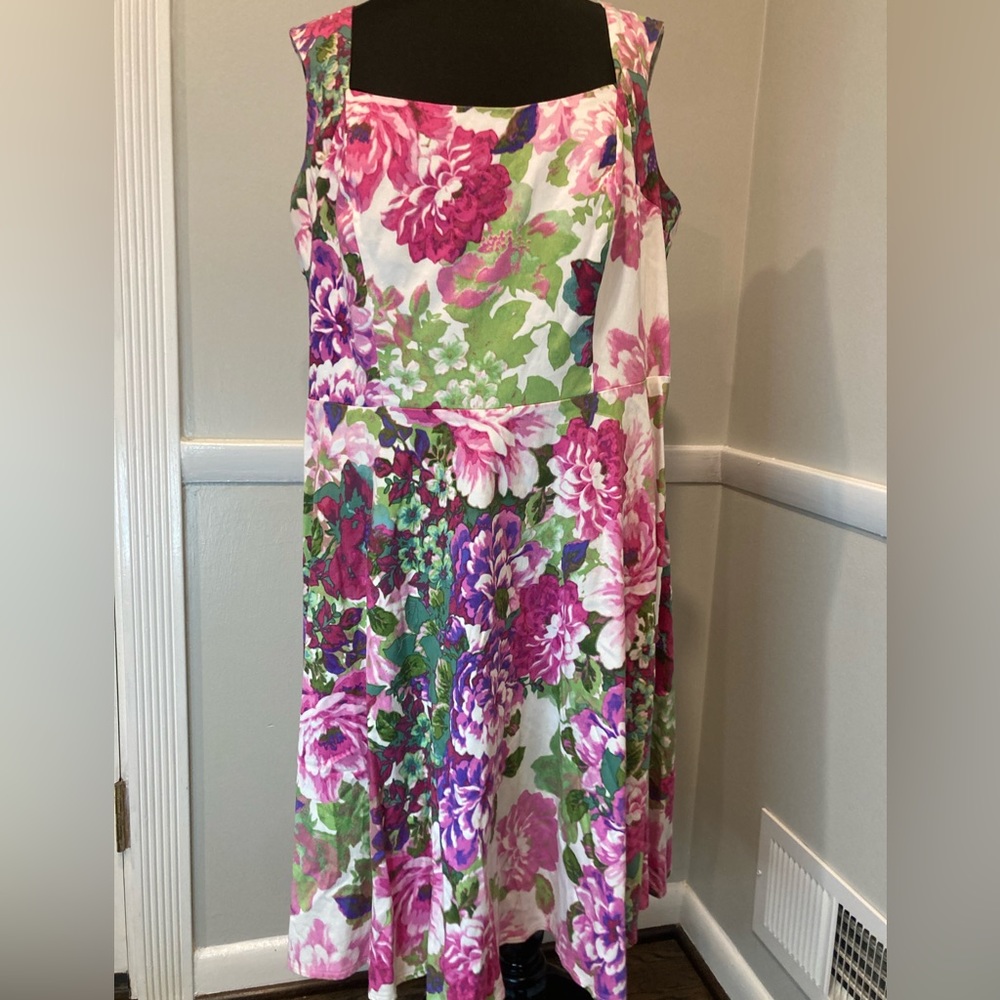 Women’s Floral Dress Spring Summer Plus Size Special Occasion